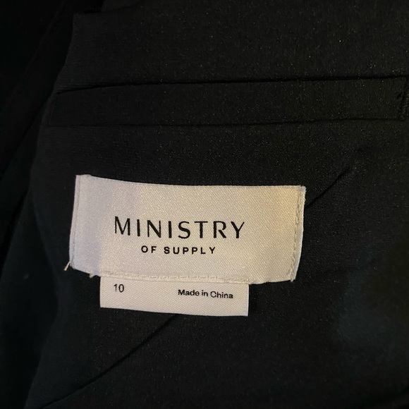 Ministry of Supply Women's Kinetic Blazer Navy Size 10 (NWOT) - Picture 8 of 8